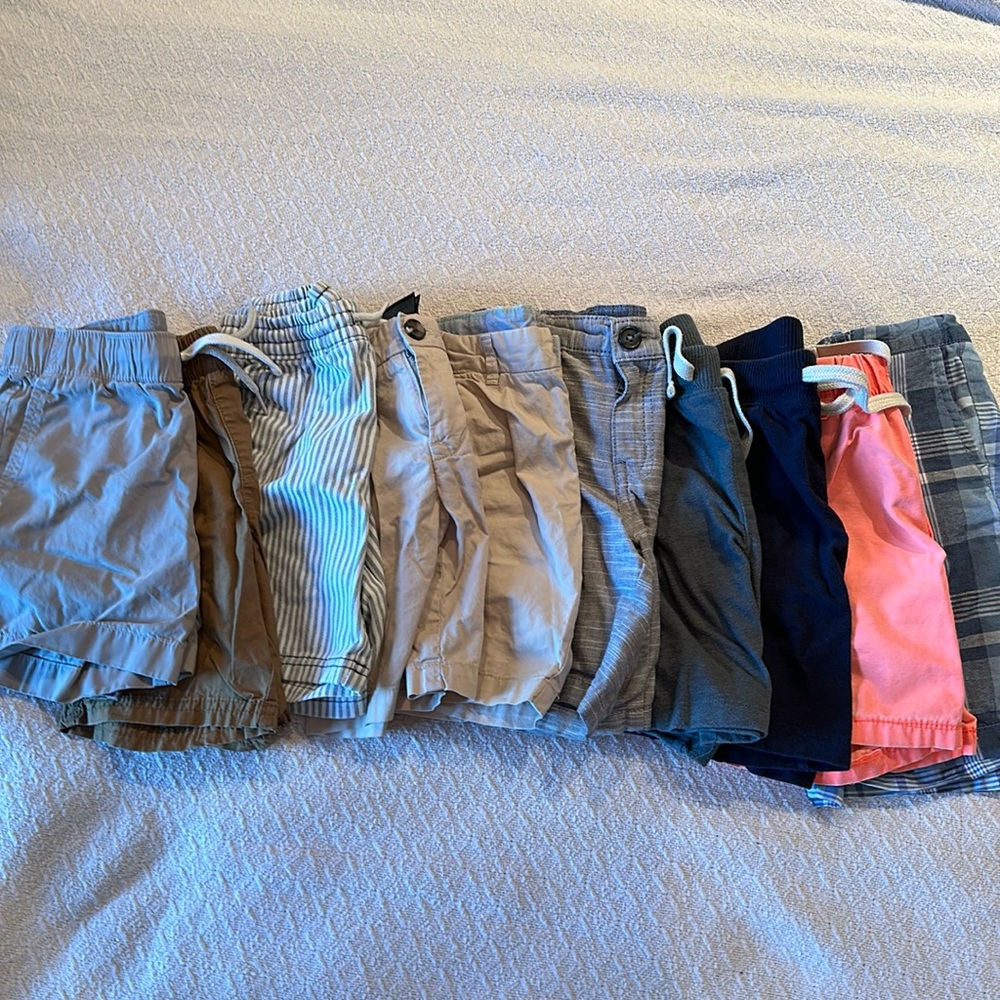 10 pair of boys shorts